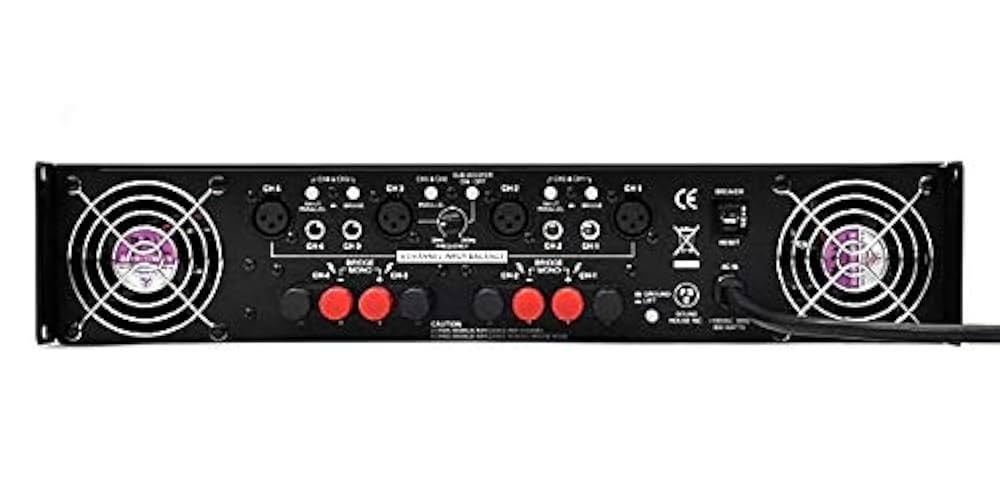 【特価】ClassicPro CP4100 パワーアンプ クラシックプロ 出音可 CLASSIC PRO CP4100 4チャンネル パワーアンプ おすすめ サブ
